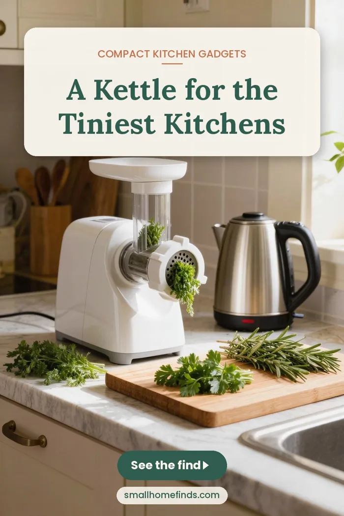 A Kettle for the Tiniest Kitchens