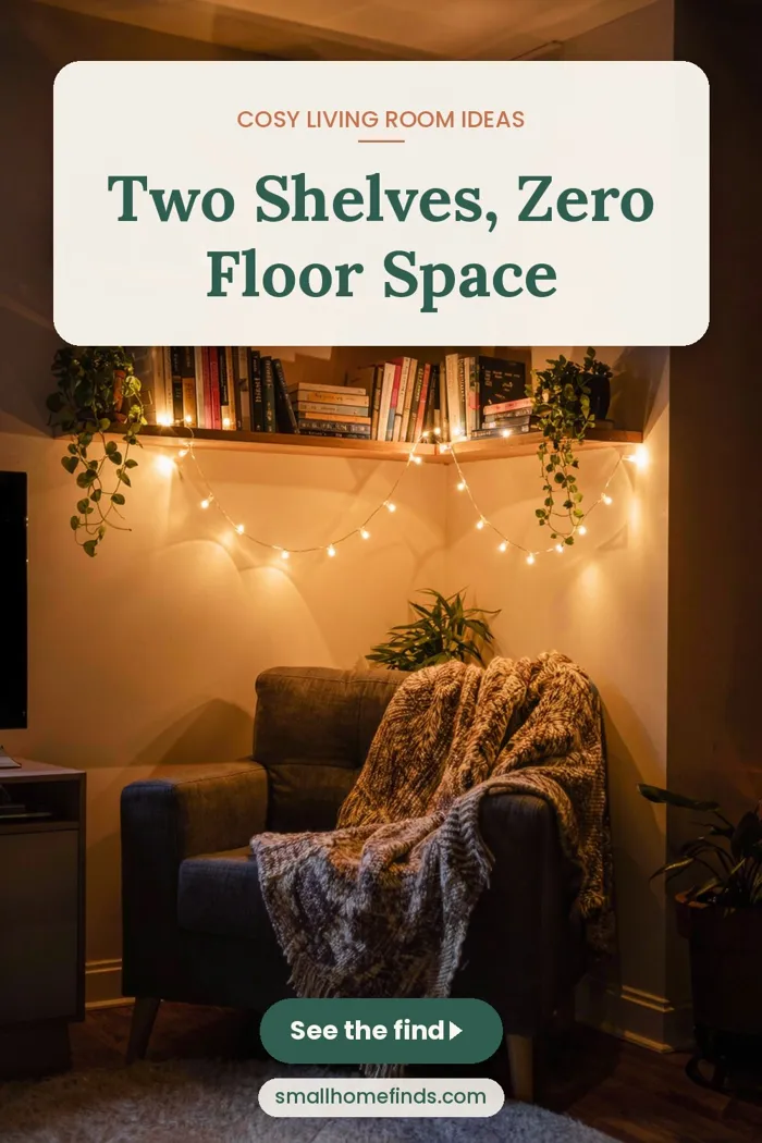 Two Shelves, Zero Floor Space