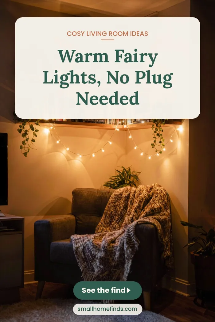 Warm Fairy Lights, No Plug Needed