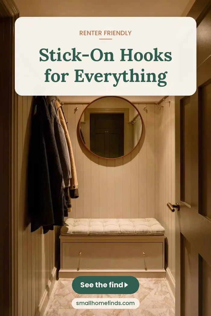 Stick-On Hooks for Everything