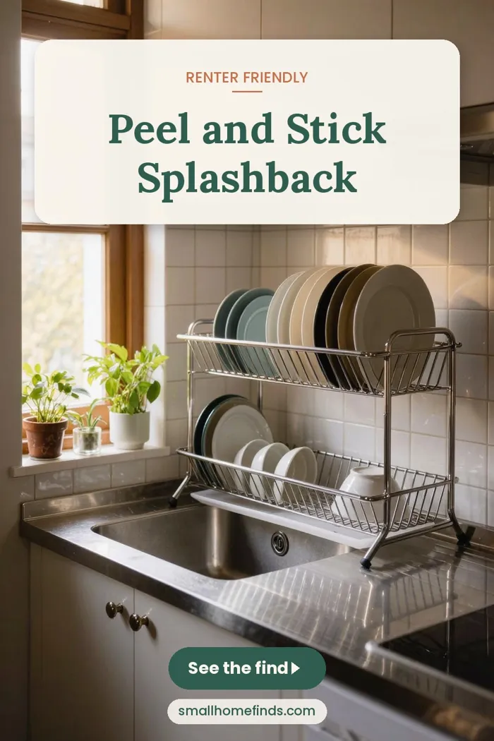 Peel and Stick Splashback