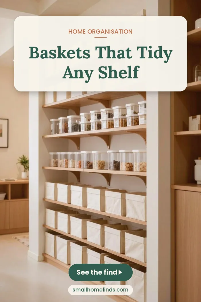 Baskets That Tidy Any Shelf