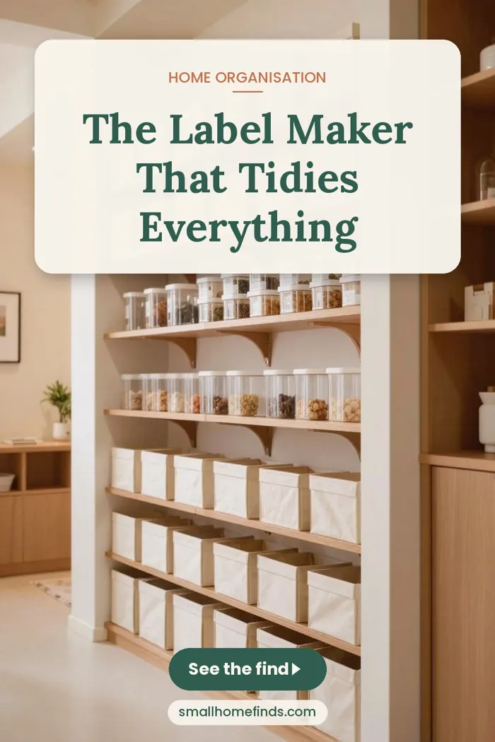 The Label Maker That Tidies Everything