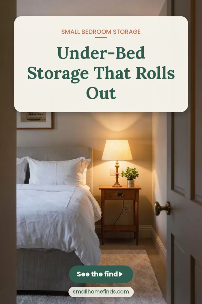 Under-Bed Storage That Rolls Out