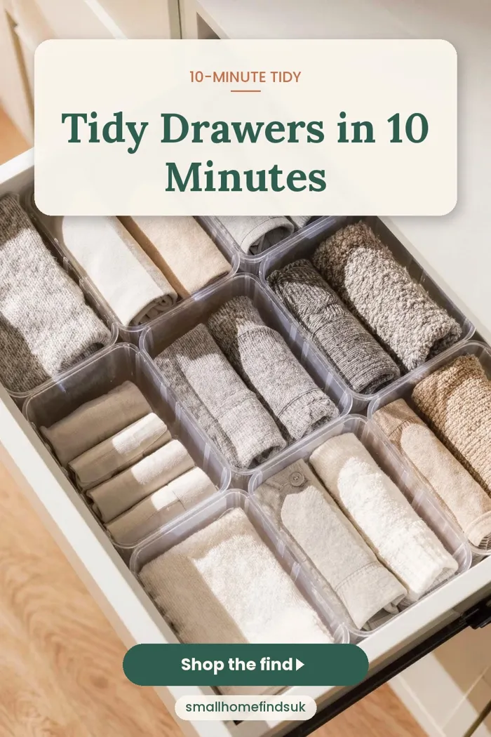 Tidy Drawers in 10 Minutes